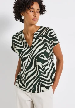 Blouse avec motif zèbre