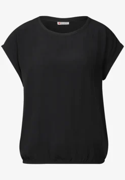Blouse avec ourlet élastique