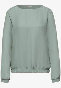 Blouse avec ourlet élastique