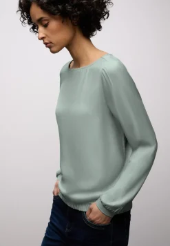 Blouse avec ourlet élastique
