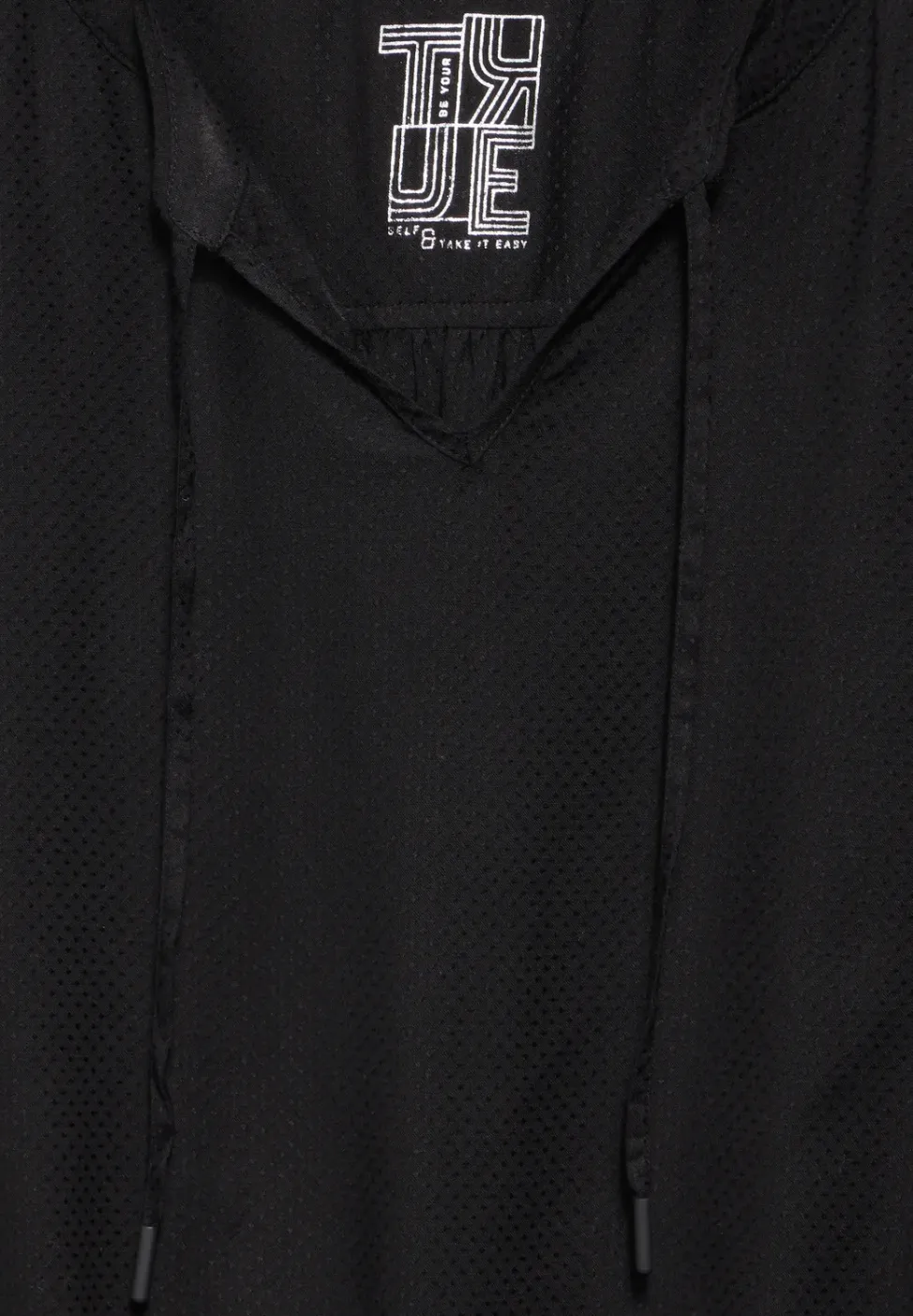 Blouse avec ourlet élastique