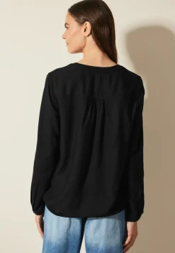 Blouse avec ourlet élastique