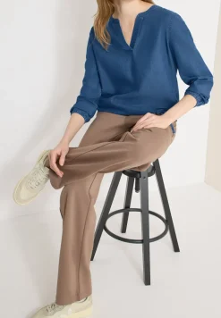 Blouse avec ourlet élastique
