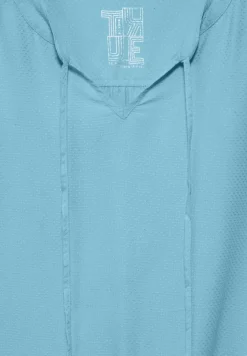 Blouse avec ourlet élastique