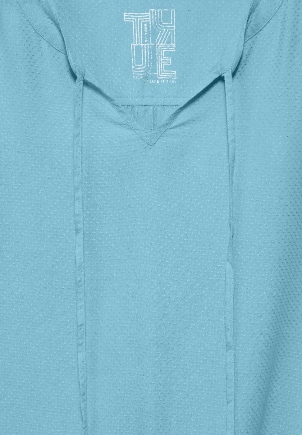 Blouse avec ourlet élastique