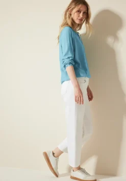 Blouse avec ourlet élastique