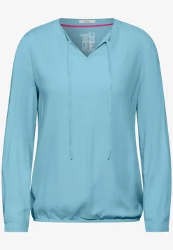 Blouse avec ourlet élastique