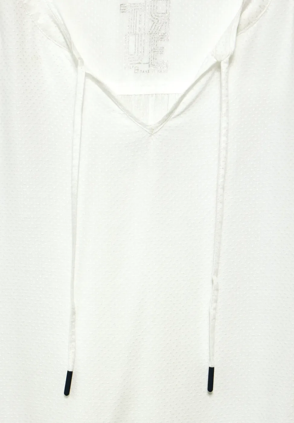 Blouse avec ourlet élastique