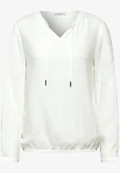 Blouse avec ourlet élastique