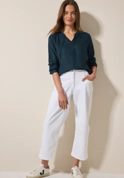 Blouse avec ourlet élastique