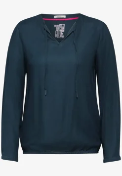 Blouse avec ourlet élastique