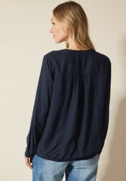 Blouse avec ourlet élastique
