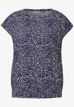 Blouse avec ourlet smocké