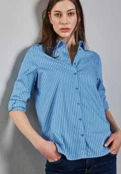 Blouse d'affaires rayée