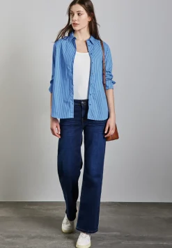 Blouse d'affaires rayée