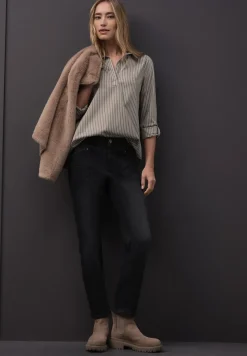 Blouse d'affaires rayée