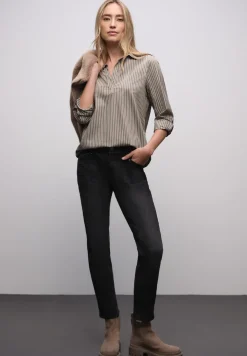 Blouse d'affaires rayée