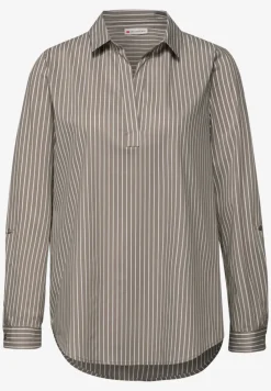 Blouse d'affaires rayée