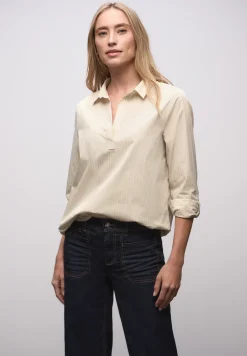 Blouse d'affaires rayée