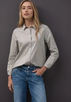 Blouse d'affaires rayée
