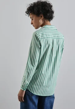 Blouse d'affaires rayée