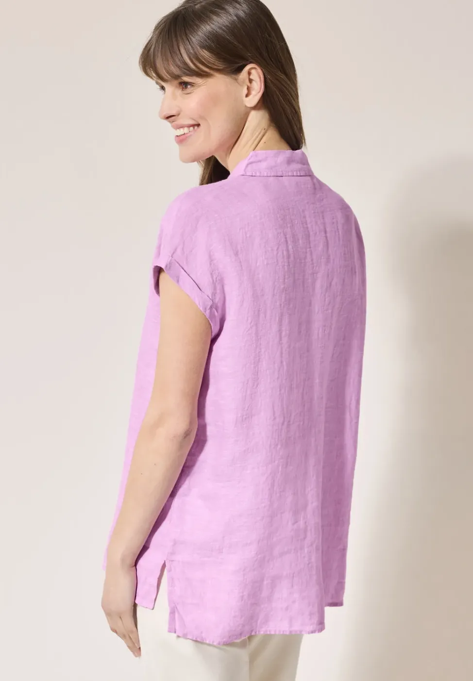 Blouse en chambray