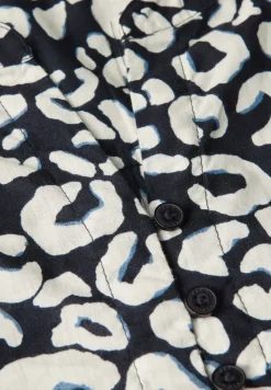 Blouse en coton à motifs