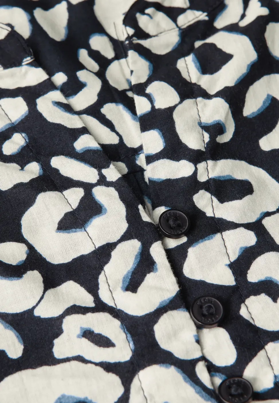 Blouse en coton à motifs