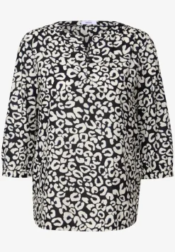 Blouse en coton à motifs