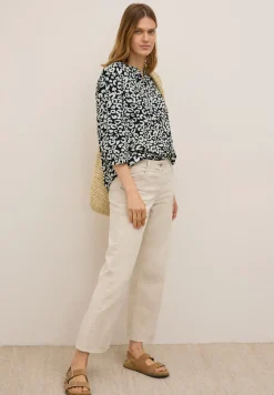 Blouse en coton à motifs