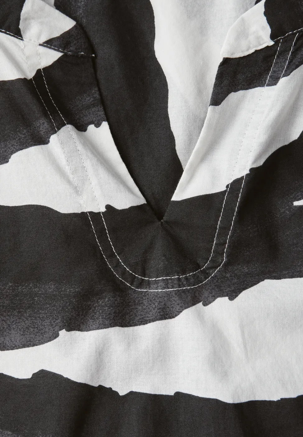 Blouse en coton à motifs