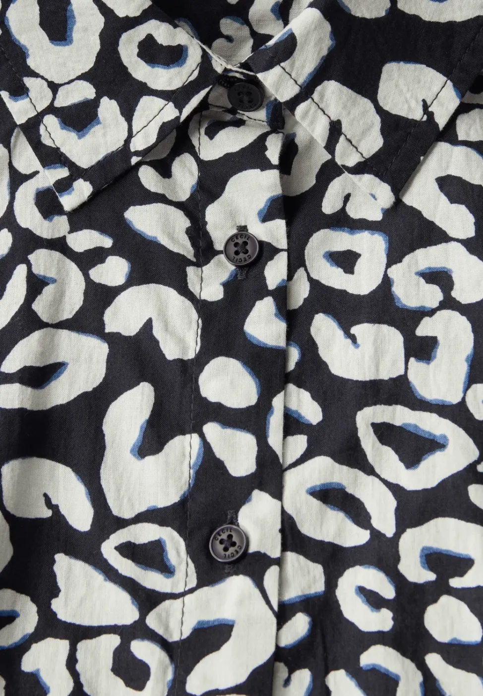 Blouse en coton à motifs