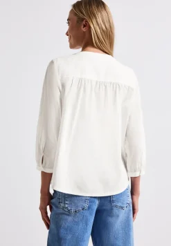 Blouse en coton avec détails