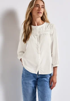 Blouse en coton avec détails