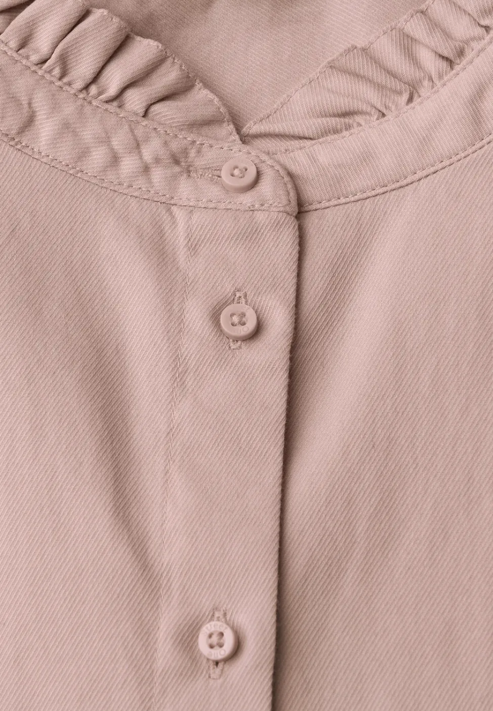Blouse en coton avec volants