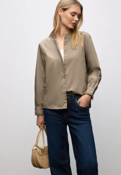 Blouse en coton avec volants