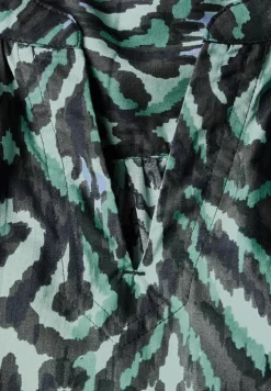 Blouse en coton imprimée