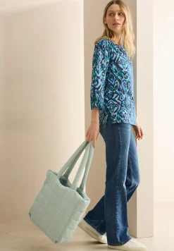 Blouse en coton imprimée