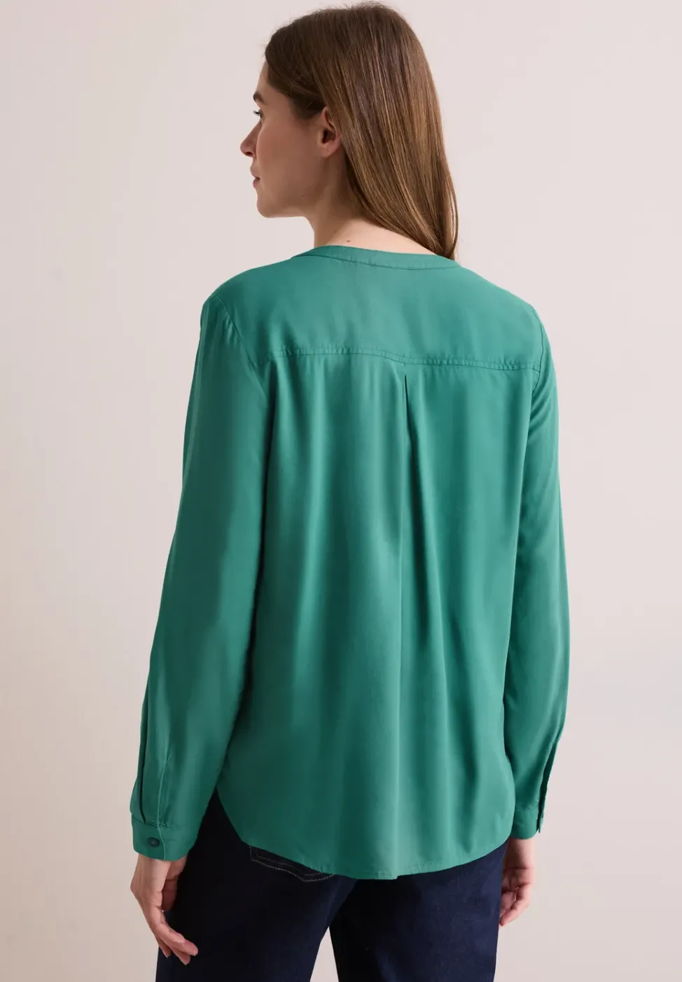 Blouse en couleur unie