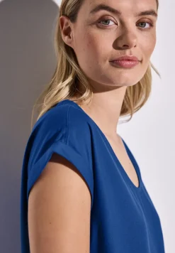 Blouse en couleur unie