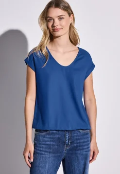 Blouse en couleur unie