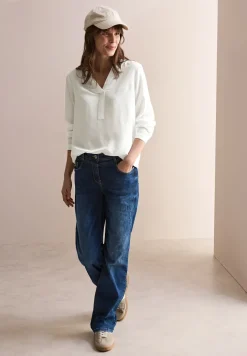 Blouse en couleur unie