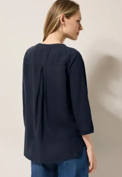 Blouse en couleur unie