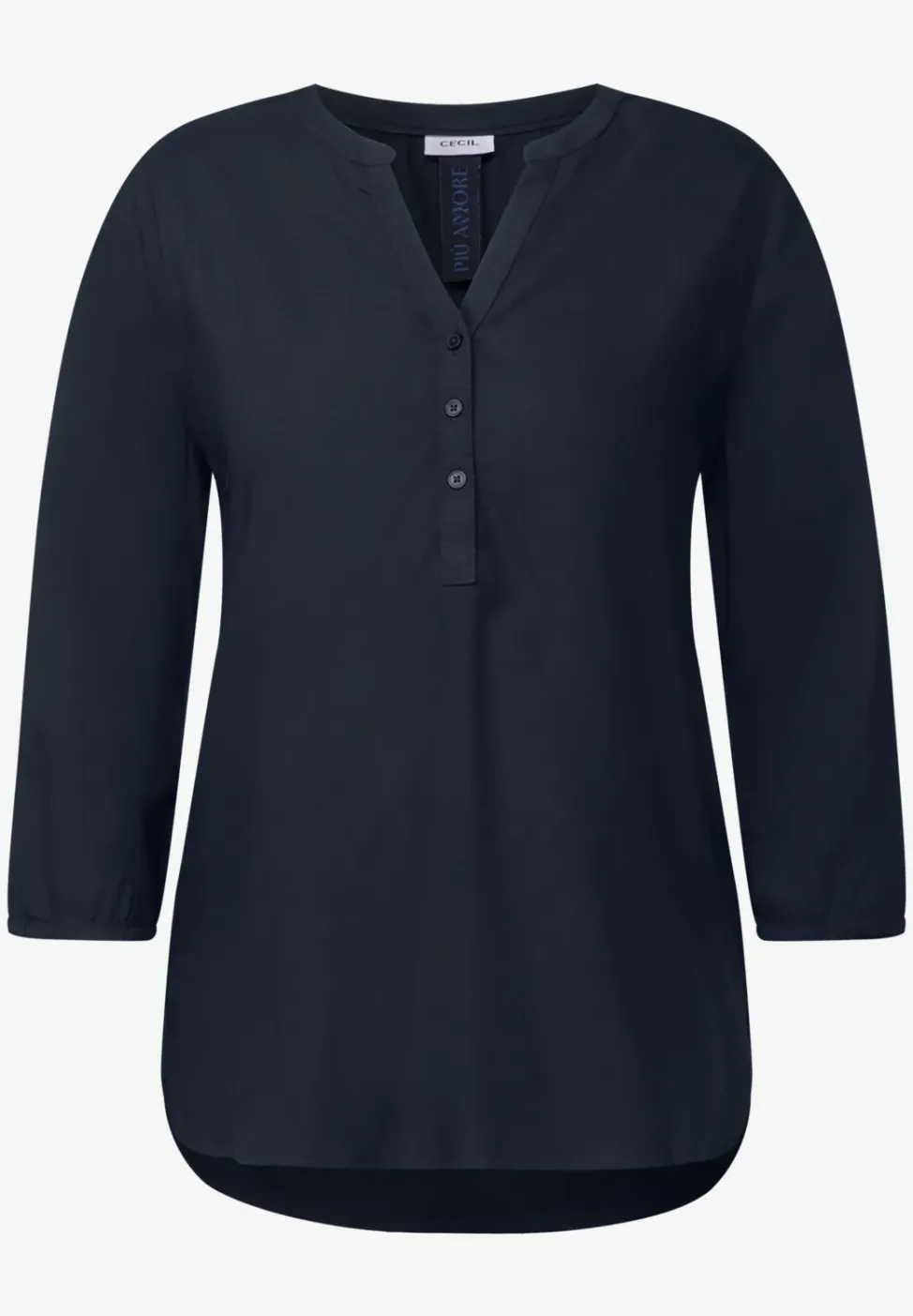 Blouse en couleur unie