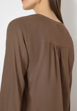 Blouse en couleur unie