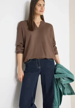 Blouse en couleur unie