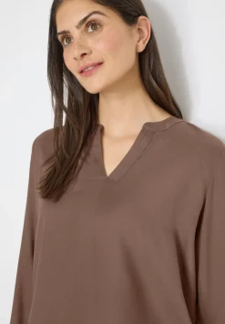 Blouse en couleur unie