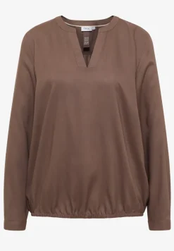 Blouse en couleur unie