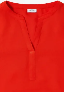 Blouse en couleur unie