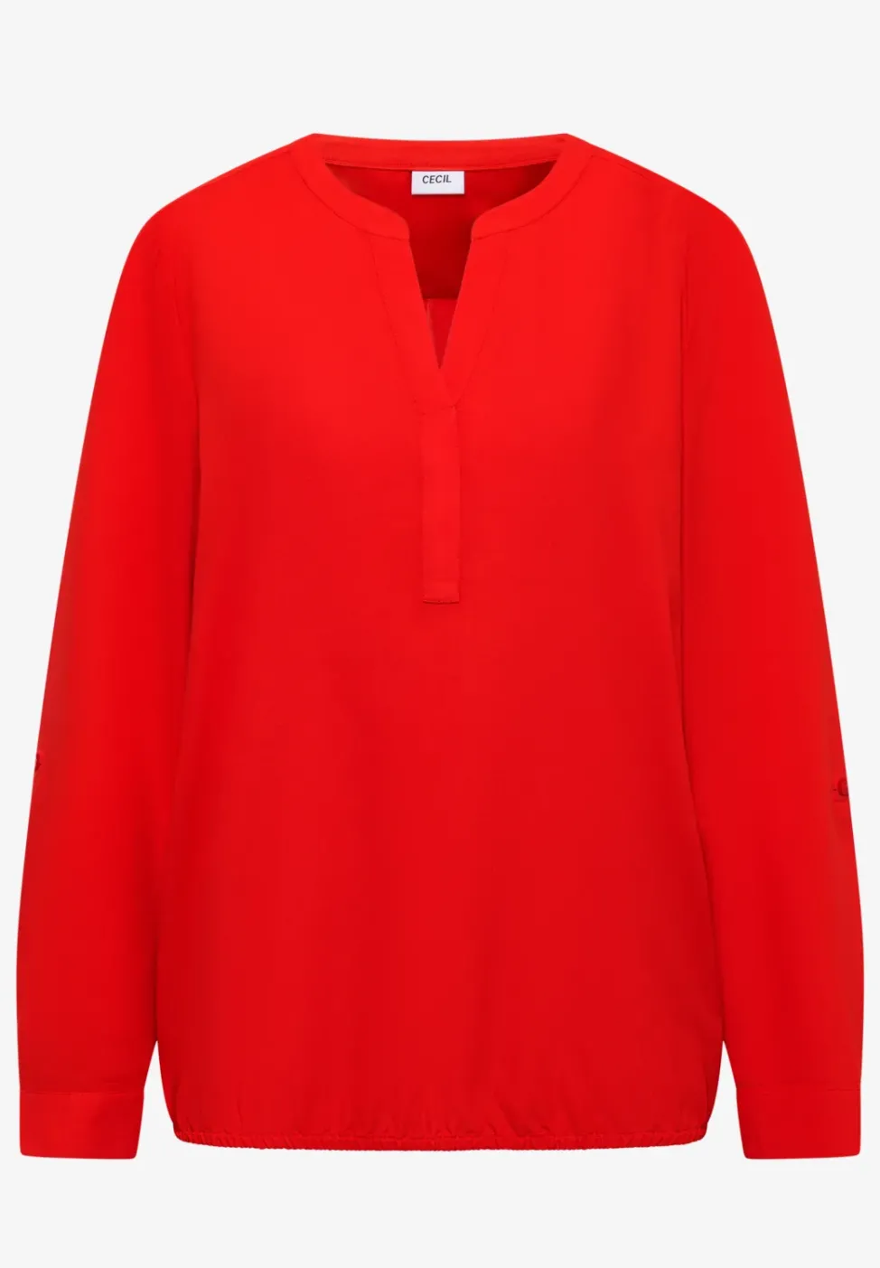 Blouse en couleur unie